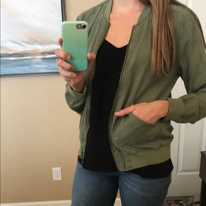 KennethCole Olive Green bomber jacket